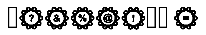 Grains Regular Font OTHER CHARS