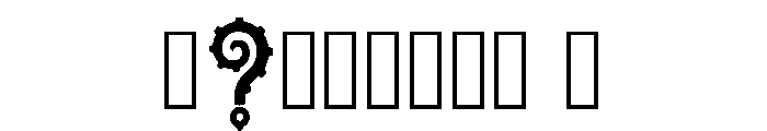 Grainy Regular Font OTHER CHARS