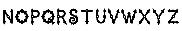 Grainy Regular Font LOWERCASE