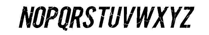 Graker Italic Font LOWERCASE