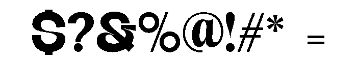Gramelo Font OTHER CHARS