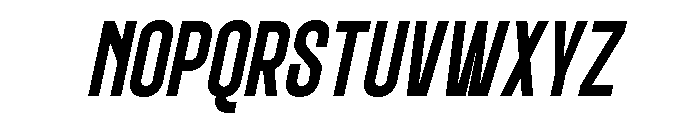 Gramola Italic Font UPPERCASE