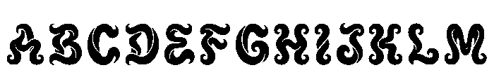Gran Regular Font UPPERCASE