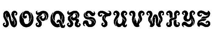 Gran Regular Font UPPERCASE