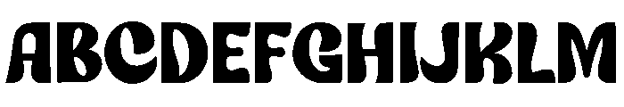 Grand Canyon Regular Font UPPERCASE
