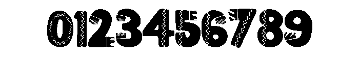 Grand Mexico Regular Font OTHER CHARS