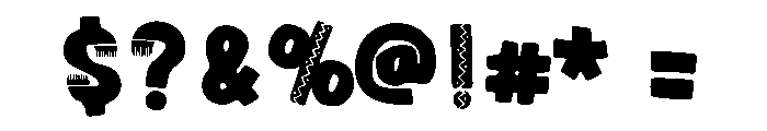 Grand Mexico Regular Font OTHER CHARS