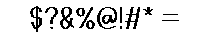 Grand Notes Font OTHER CHARS