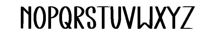 Grand Notes Font UPPERCASE