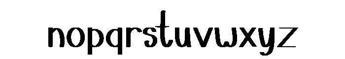 Grand Notes Font LOWERCASE