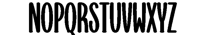 Grand Serif Font UPPERCASE