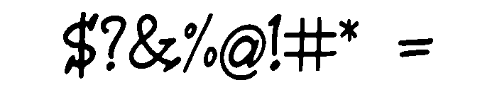 Grand_Voyage Font OTHER CHARS