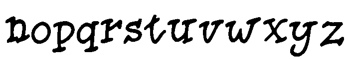 Grand_Voyage Font LOWERCASE