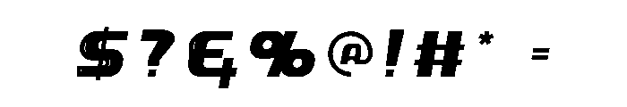 GrandSwift Font OTHER CHARS