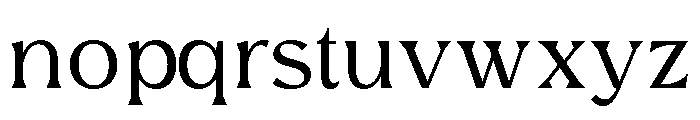 Grande Laguna Regular Font LOWERCASE