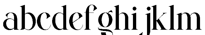 Grandi Ligatura Regular FONT