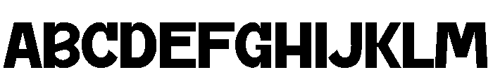 Grandly Font UPPERCASE