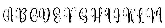 Grandma Adventure Font UPPERCASE