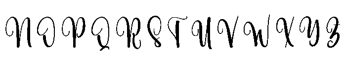 Grandma Adventure Font UPPERCASE