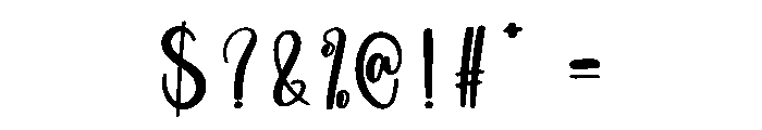 Grandma Handwritten Font OTHER CHARS