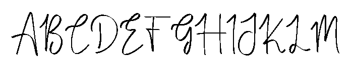Grandma Regular Font UPPERCASE