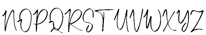Grandma Regular Font UPPERCASE