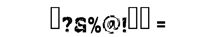Grandmaster Regular Font OTHER CHARS
