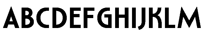 Grandom Regular Font UPPERCASE