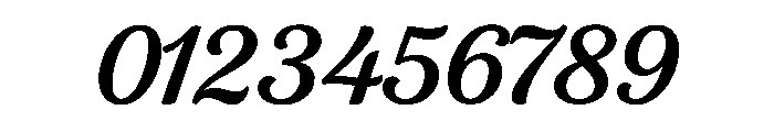 Grandvera Regular Font OTHER CHARS