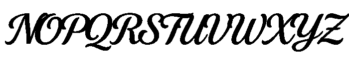 Grandvera Regular Font UPPERCASE