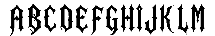 Grandwick Font UPPERCASE