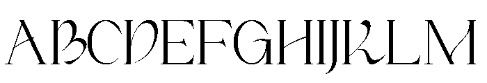 Granible Fano Font UPPERCASE