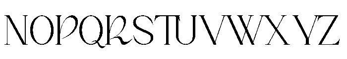 Granible Fano Font UPPERCASE