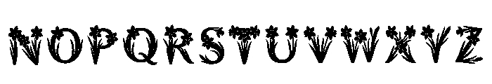 Granite_flecked Regular Font LOWERCASE