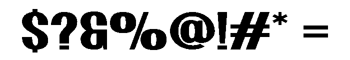 Granoun Font OTHER CHARS