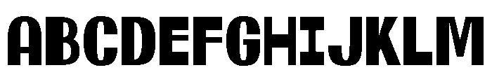 Granoun Font UPPERCASE