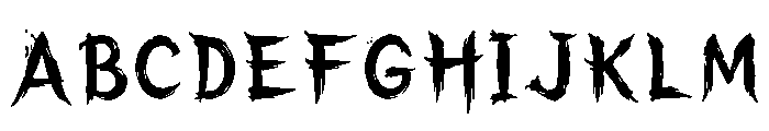 Granvello Font UPPERCASE