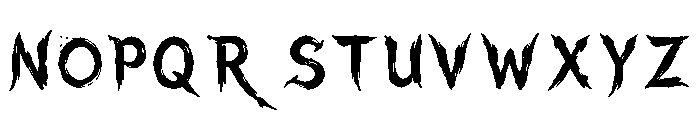 Granvello Font UPPERCASE