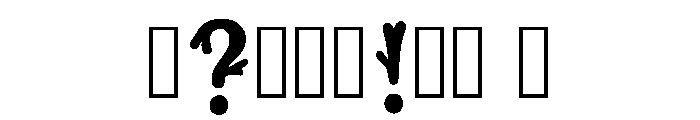 Grapa Regular Font OTHER CHARS