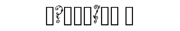 Grape Vines By Squeeb C Regular Font OTHER CHARS