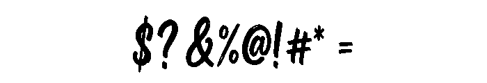 GraphInk Font OTHER CHARS