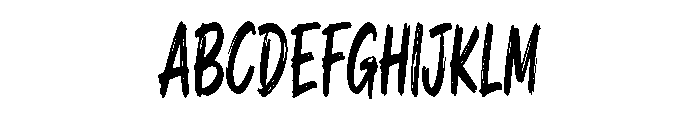 GraphInk Font UPPERCASE