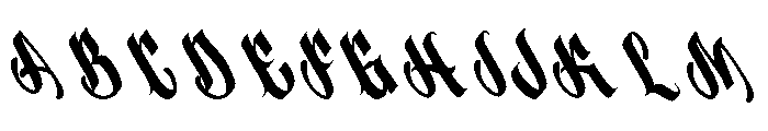Grapler Font UPPERCASE