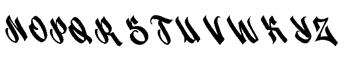 Grapler Font UPPERCASE