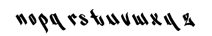Grapler Font LOWERCASE