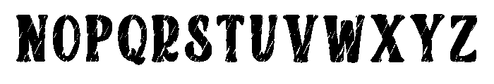 Grass Of Home Regular Font UPPERCASE
