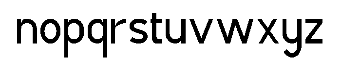 Grasslyn Font LOWERCASE