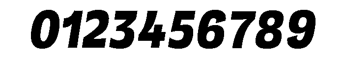 Grasso Bold Condensed Ita Font OTHER CHARS