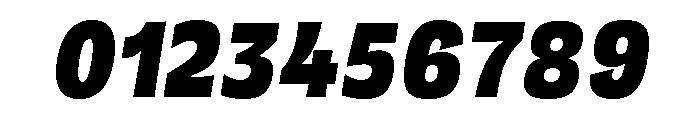 Grasso Heavy Condensed Ita Font OTHER CHARS