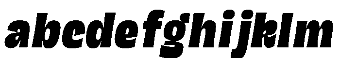 Grasso Heavy Condensed Ita FONT